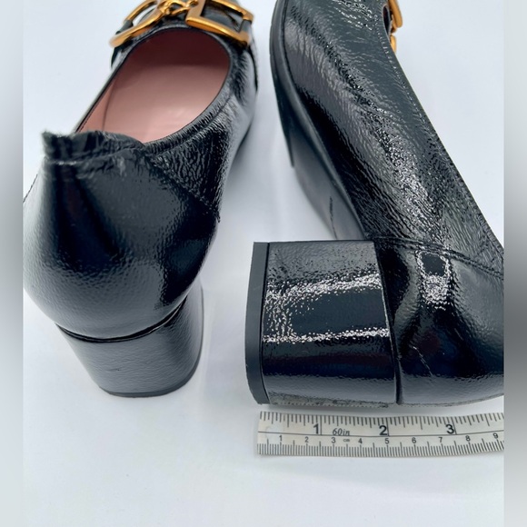 SABRINAS Lita Block-Heel Black Shoes Made in Spain.EU Size  37   US size 6 / 6.5 - Picture 10 of 14